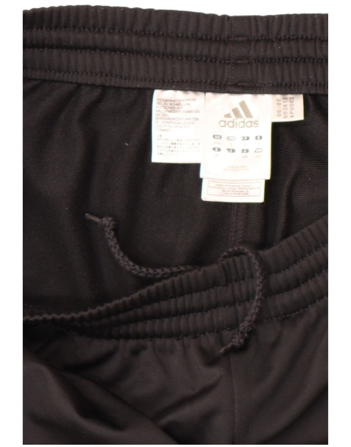 Adidas Pantalones de chándal para hombre UK 44/46 Large Negro Poliéster