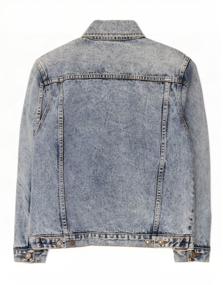 Chaqueta vaquera vintage para niños 11-12 años Algodón azul