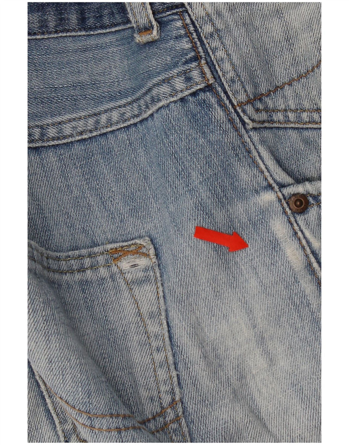 Lee Bermudas para Hombre Pantalones Cortos de Mezclilla W34 Algodón Azul Grande
