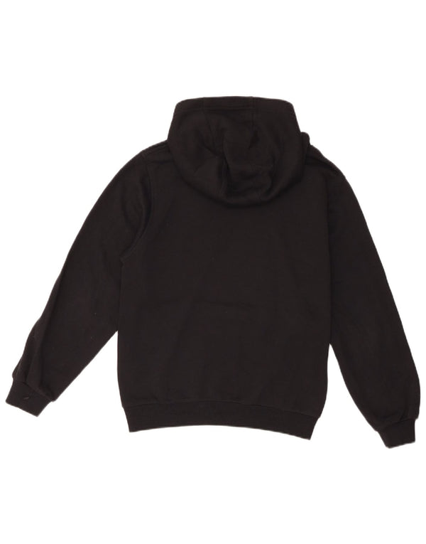 Nike - Sudadera con capucha para niña (12-13 años), talla grande, algodón negro