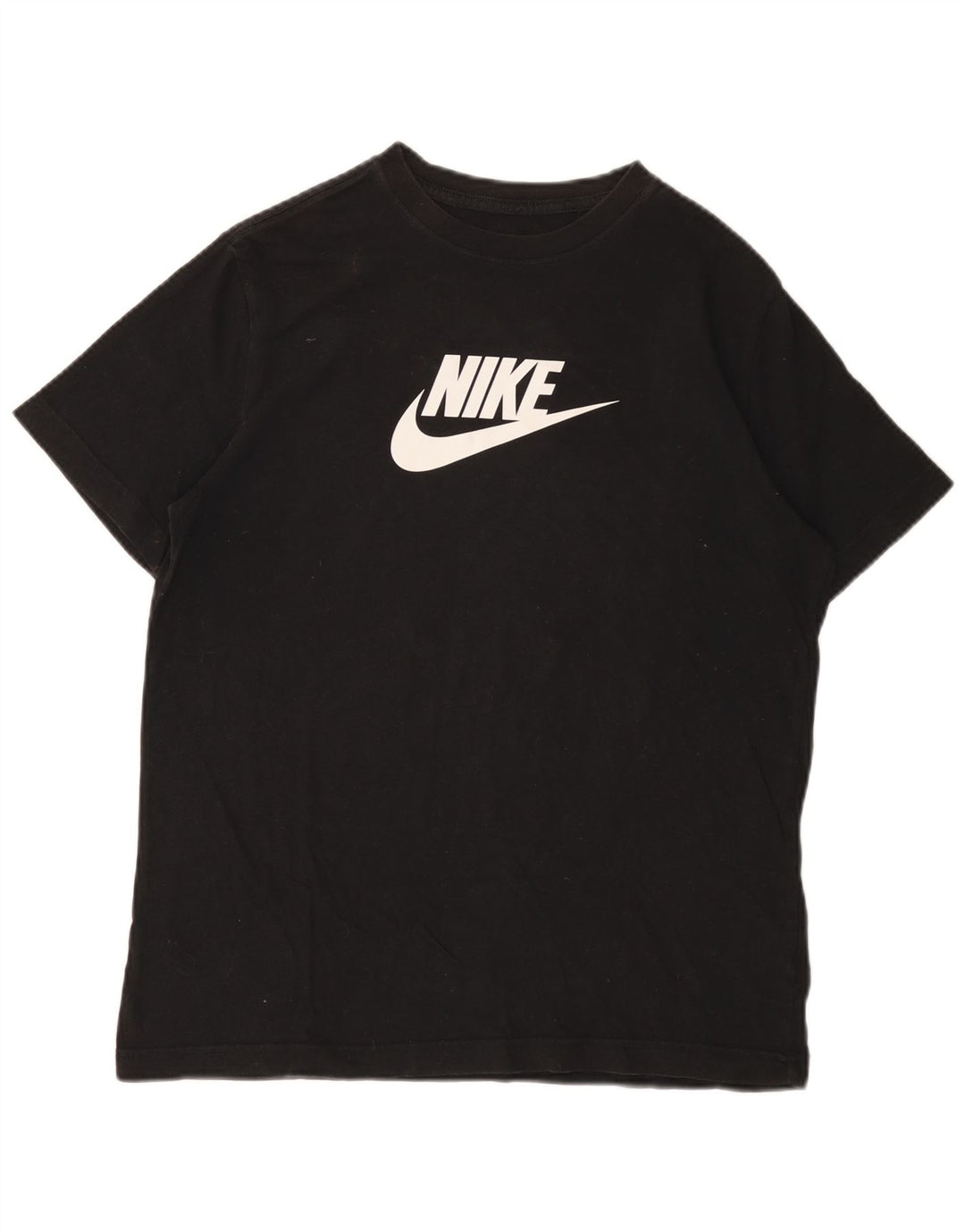NIKE Camiseta holgada con gráfico para niñas 13-14 años XL Algodón negro
