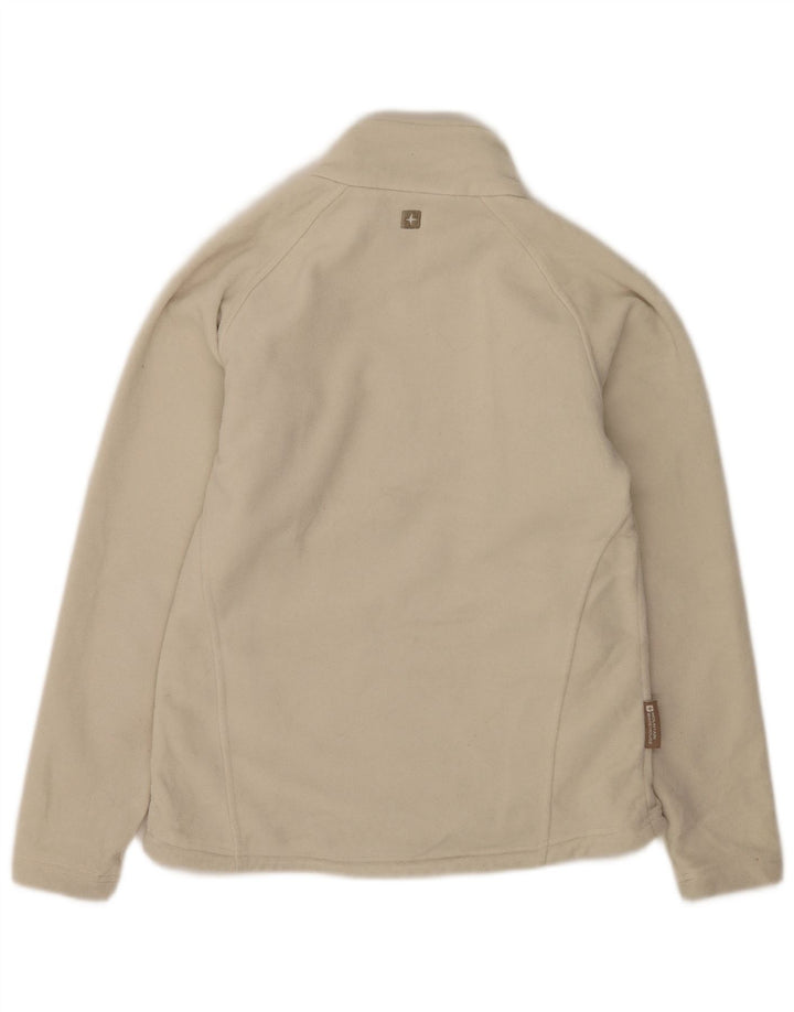 Chaqueta polar para mujer Mountain Warehouse UK 44 Mediana Blanco Roto Poliéster