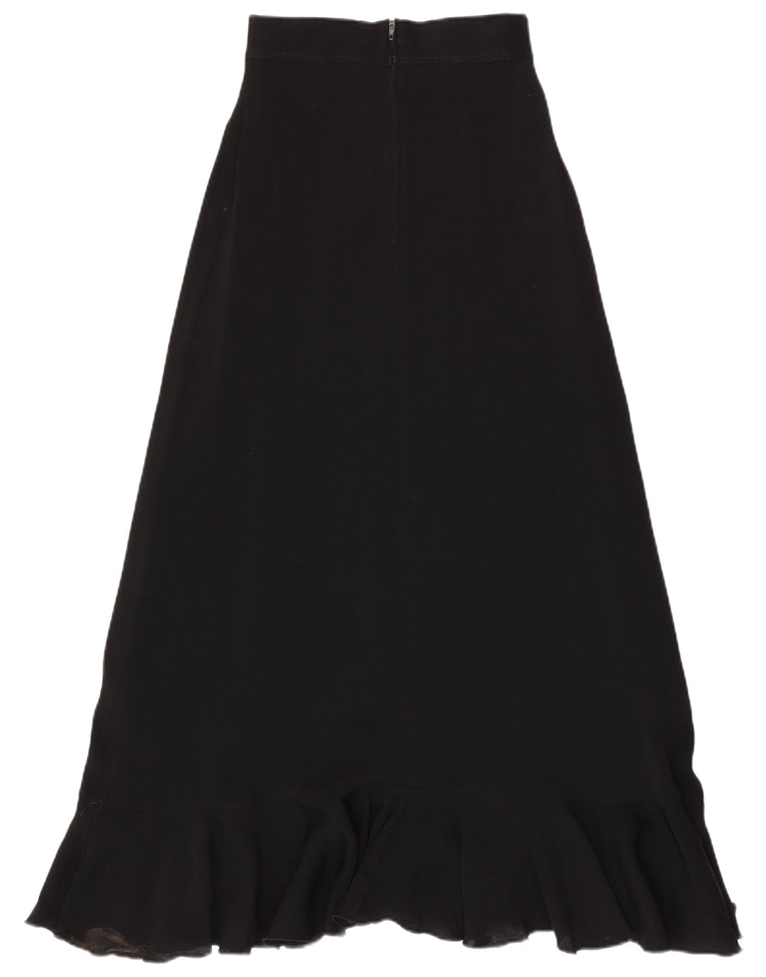 Vintage Mujer Maxi Falda W23 2XS Negro