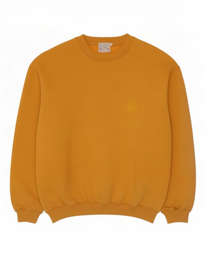 Mustang Sudadera para mujer Jumper UK 14 Medio Amarillo Poliéster