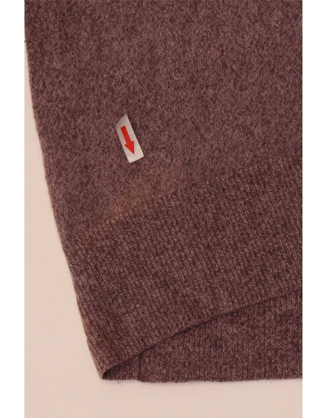 Massimo Dutti Jersey de cuello vuelto para mujer UK 8 Small Gris Lana