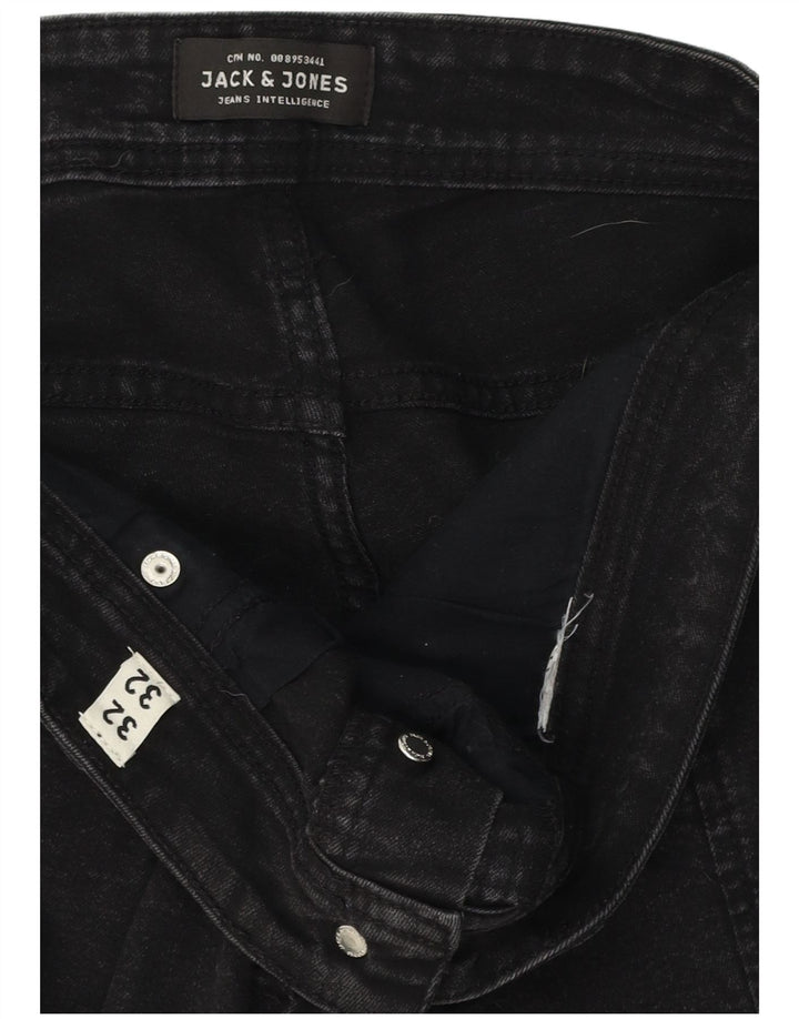 Jack & Jones Hombre Tim Slim Jeans W32 L32 Negro