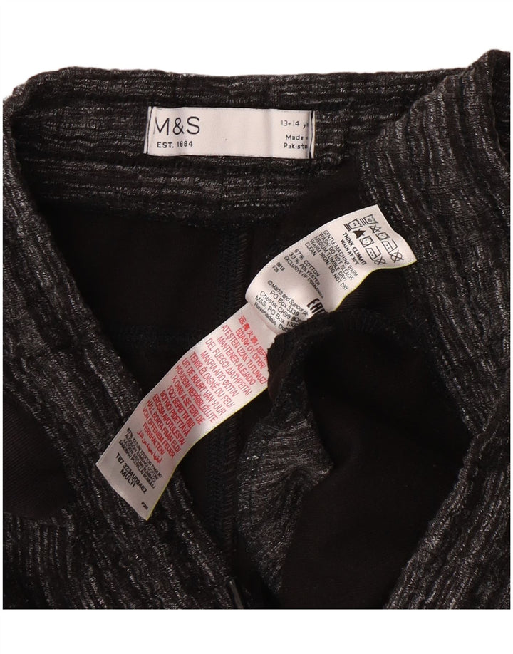 MARKS & SPENCER Pantalones de chándal para niño Joggers 13-14 años Gris jaspeado