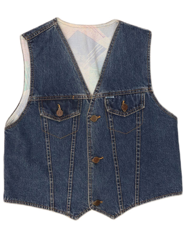 Chaleco vaquero Protest para mujer UK 42 Azul medio