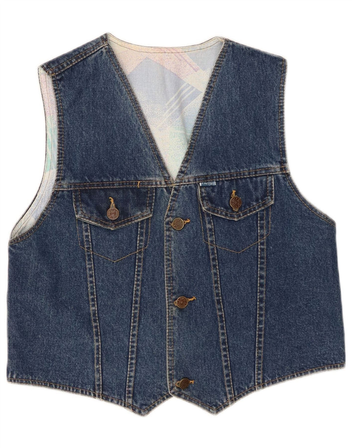Chaleco vaquero Protest para mujer UK 42 Azul medio