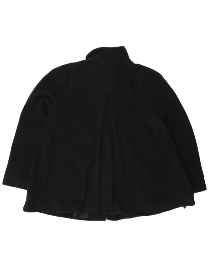 John Lewis Abrigo para mujer UK 18 XL Lana negra