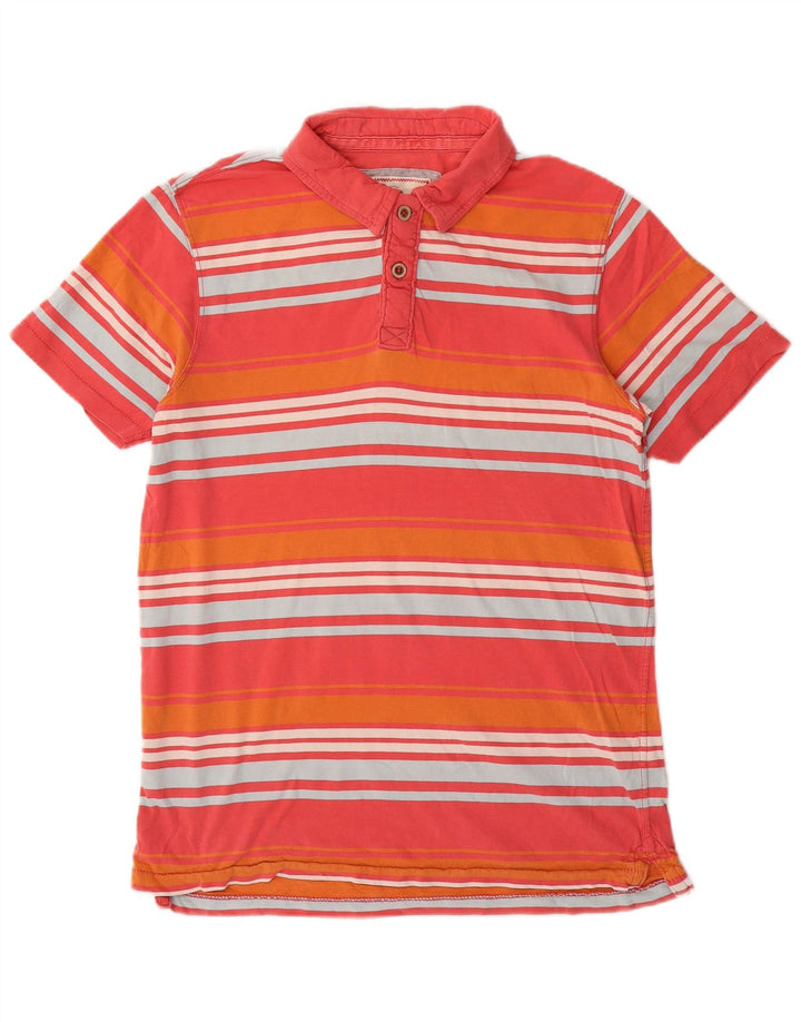 Polo de hombre Fat Face Small rojo a rayas