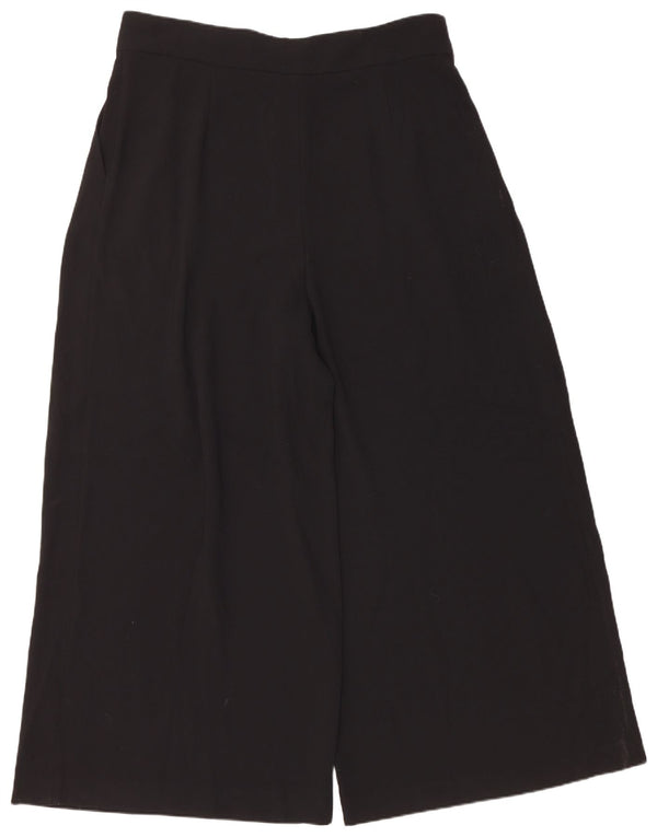 Zara Mujer Pantalones Cortos Pegged 2XL W34 L28 Poliéster Negro