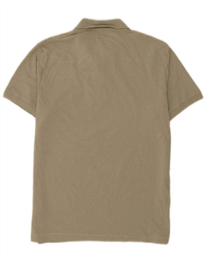 French Connection Polo para hombre de algodón caqui grande