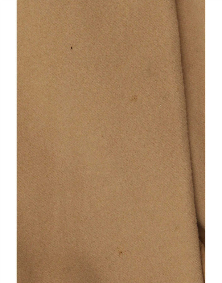 Marks & Spencer Abrigo cruzado para mujer UK 10 Small Beige Lana nueva
