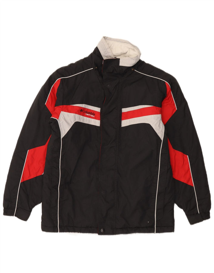 Columbia Chaqueta cortavientos para niño 14-15 años Nylon color block negro