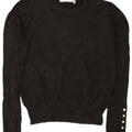 Zara Mujer Cuello Barco Jersey Jersey UK 10 Small Gris