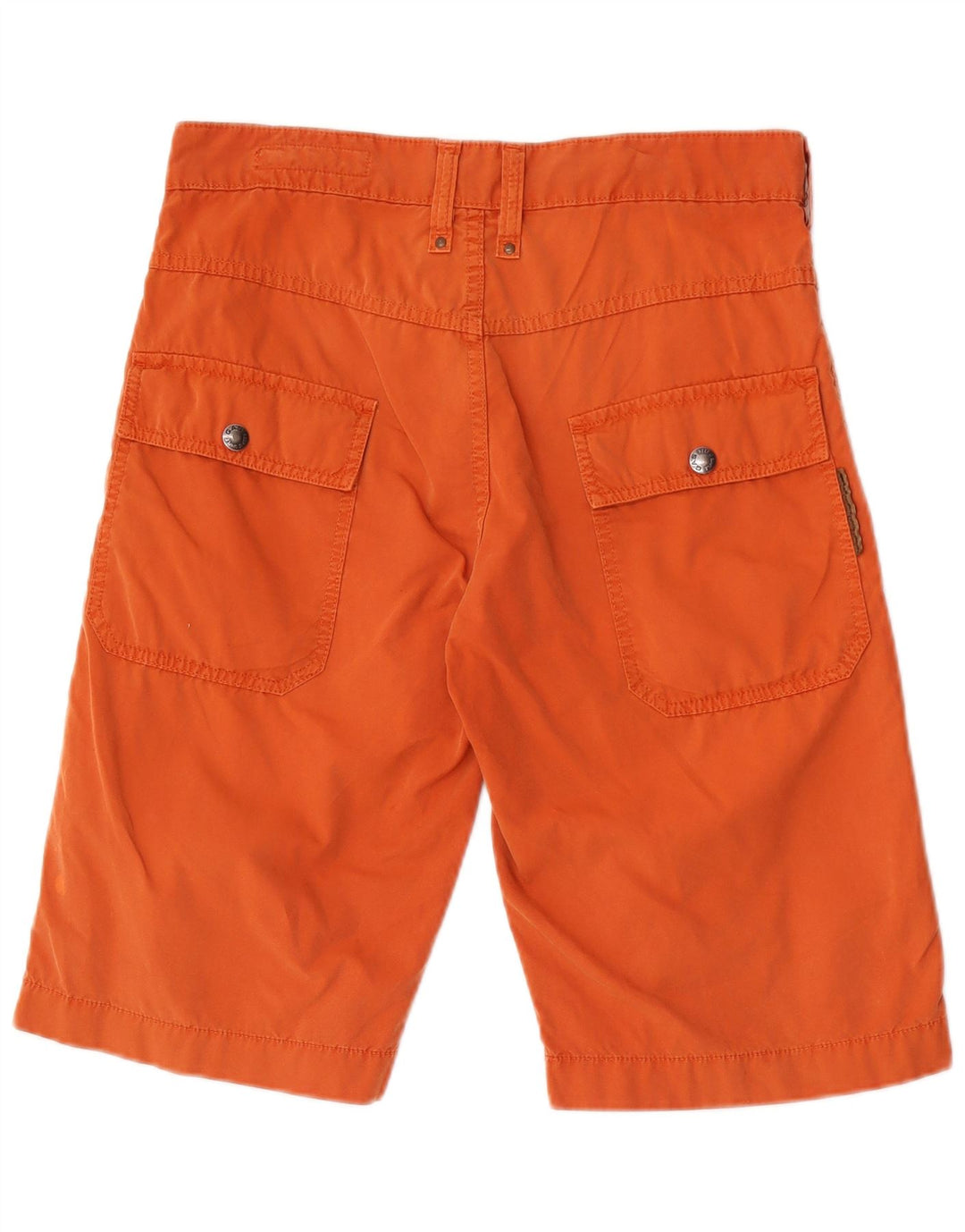Pantalones cortos chinos Gas para hombre W31 Algodón naranja medio