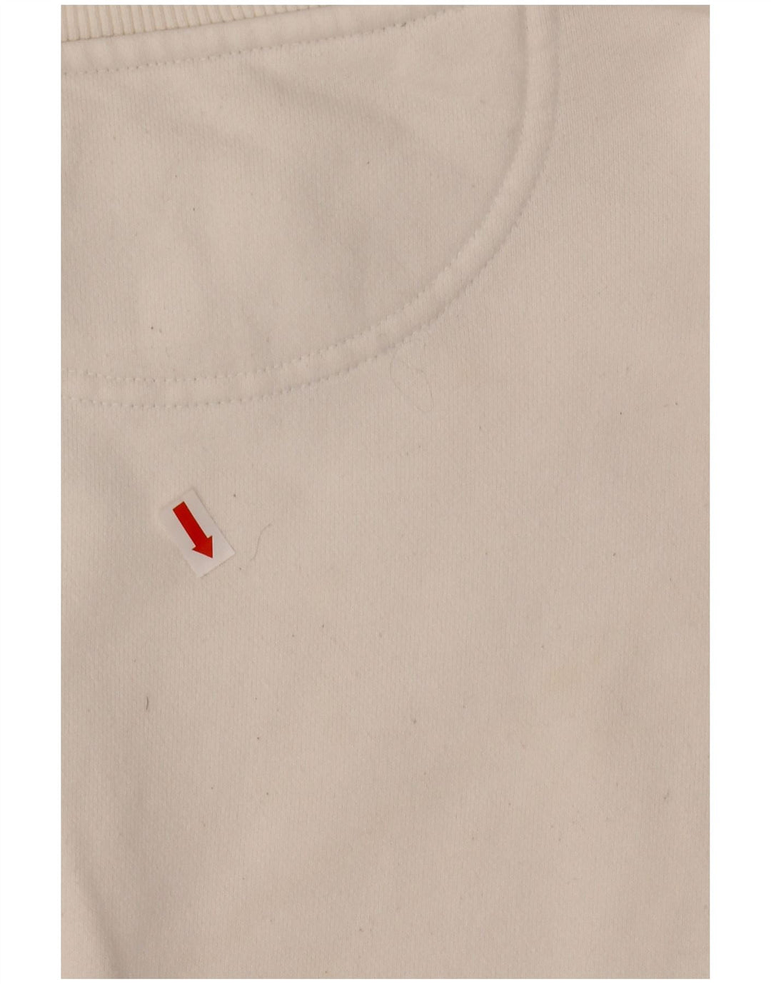 CHAMPION Sudadera extragrande con estampado gráfico para mujer, talla 40, color blanco