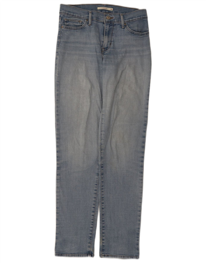Levi's Vaqueros Slim Adelgazantes Mujer W28 L32 Algodón Azul