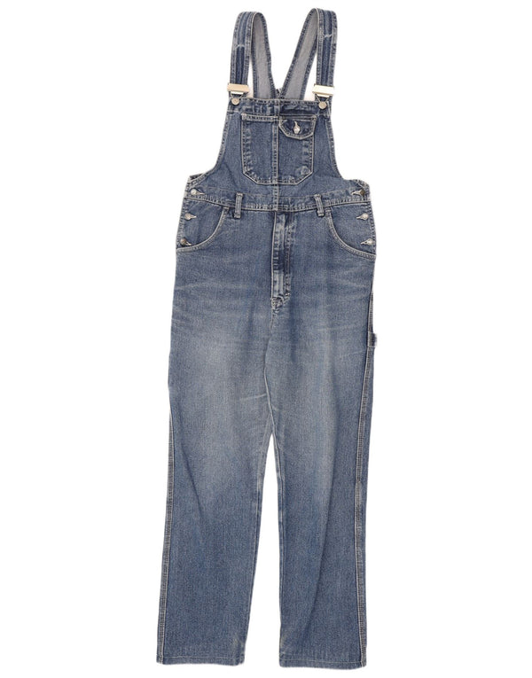Vintage Mujer Dungarees Jeans W31 L29 Algodón Azul