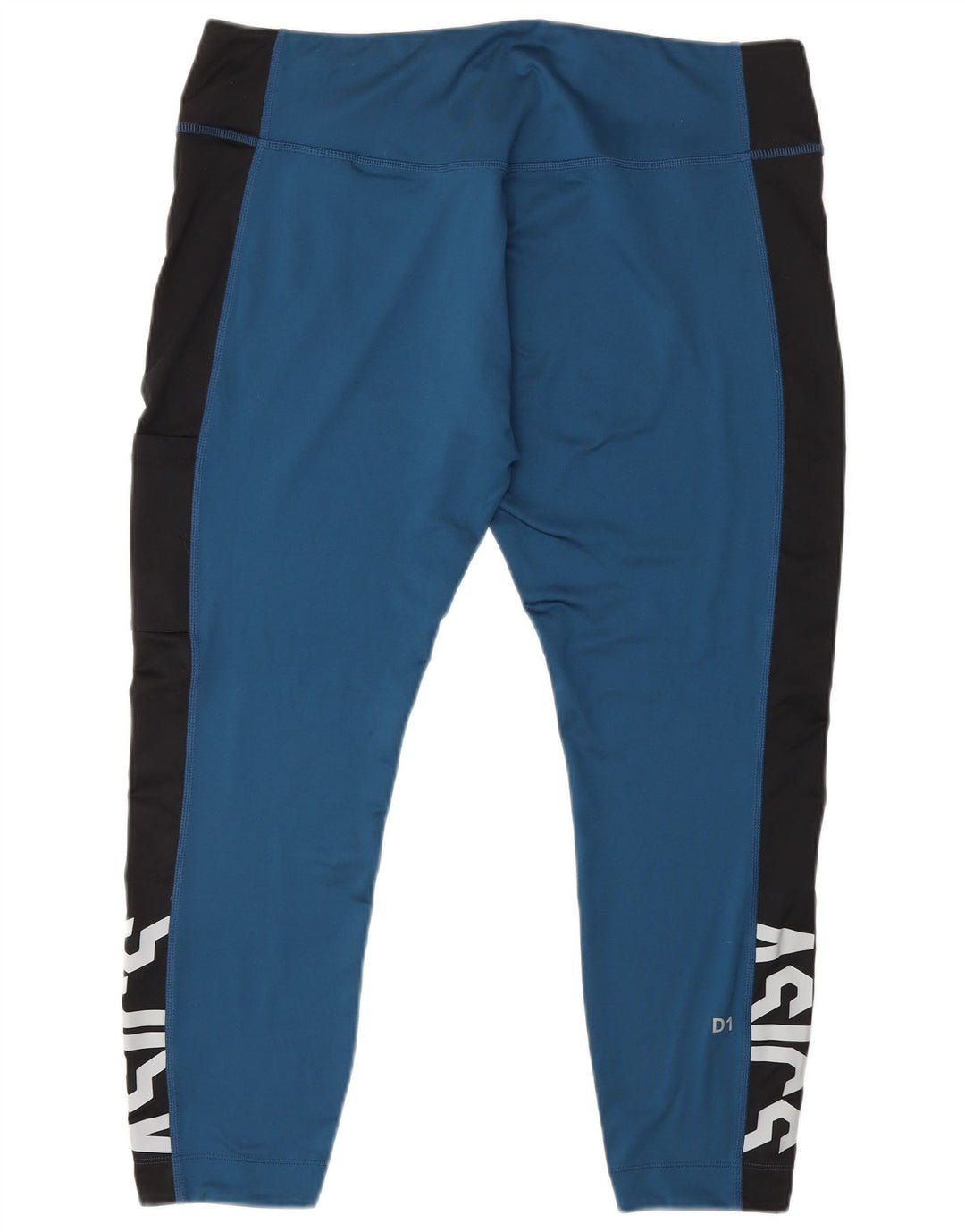 Asics Crop Leggings Mujer ES 40 XL Poliéster Azul