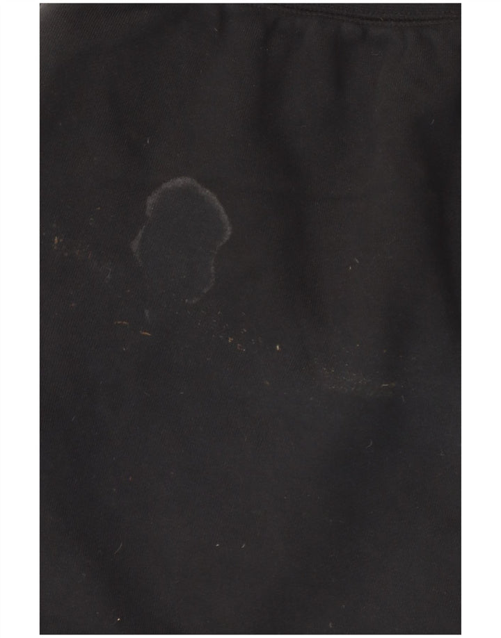 Pantalones cortos deportivos Nike para hombre de algodón negro mediano