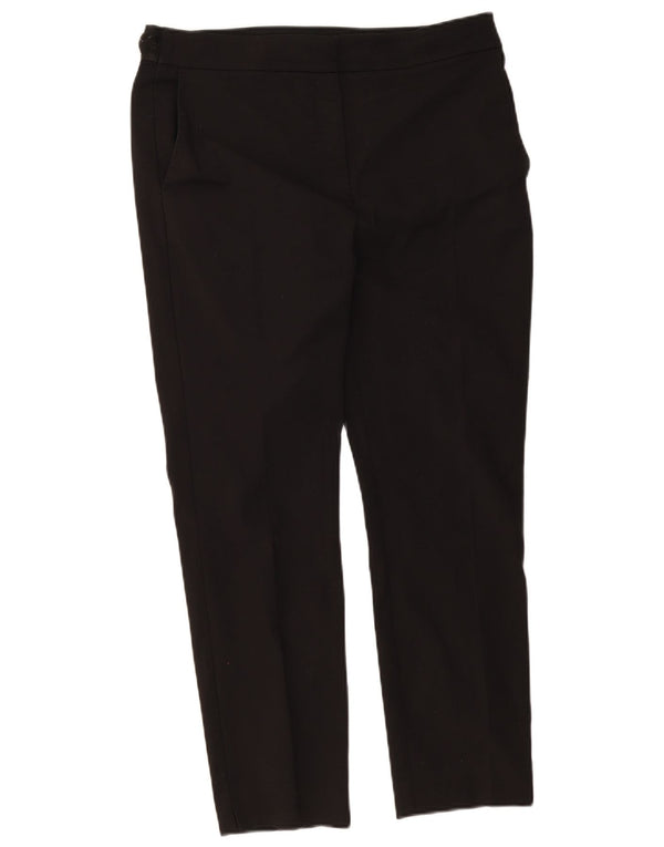 Zara Mujer Pantalón Chino Slim XL W32 L28 Negro