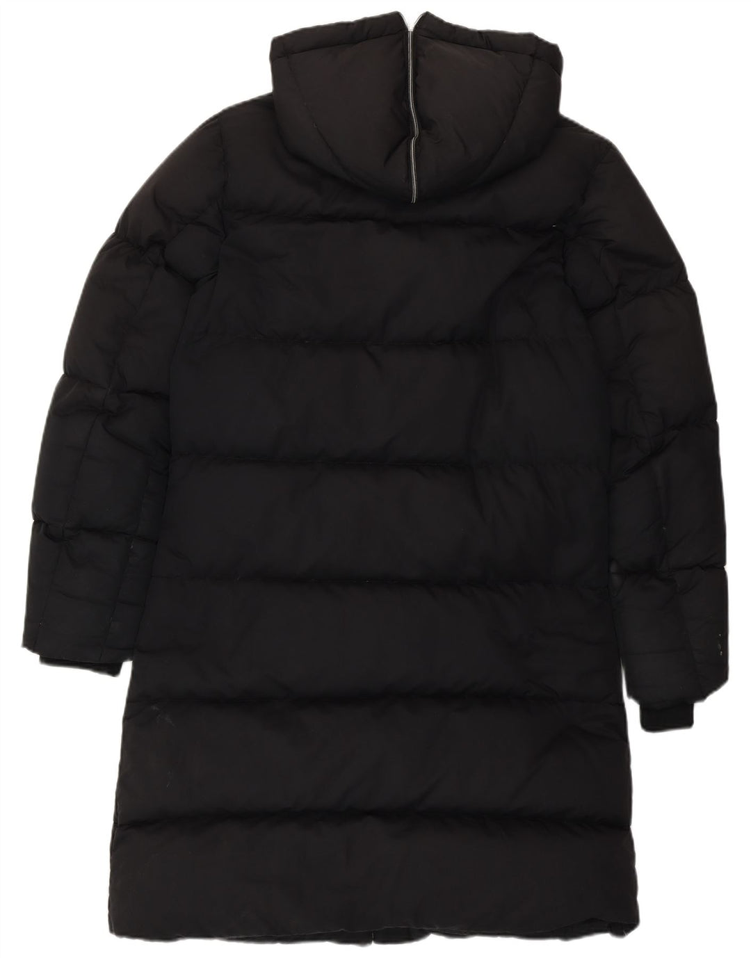 Nike Abrigo largo acolchado con capucha para mujer UK 8/10 Small Black