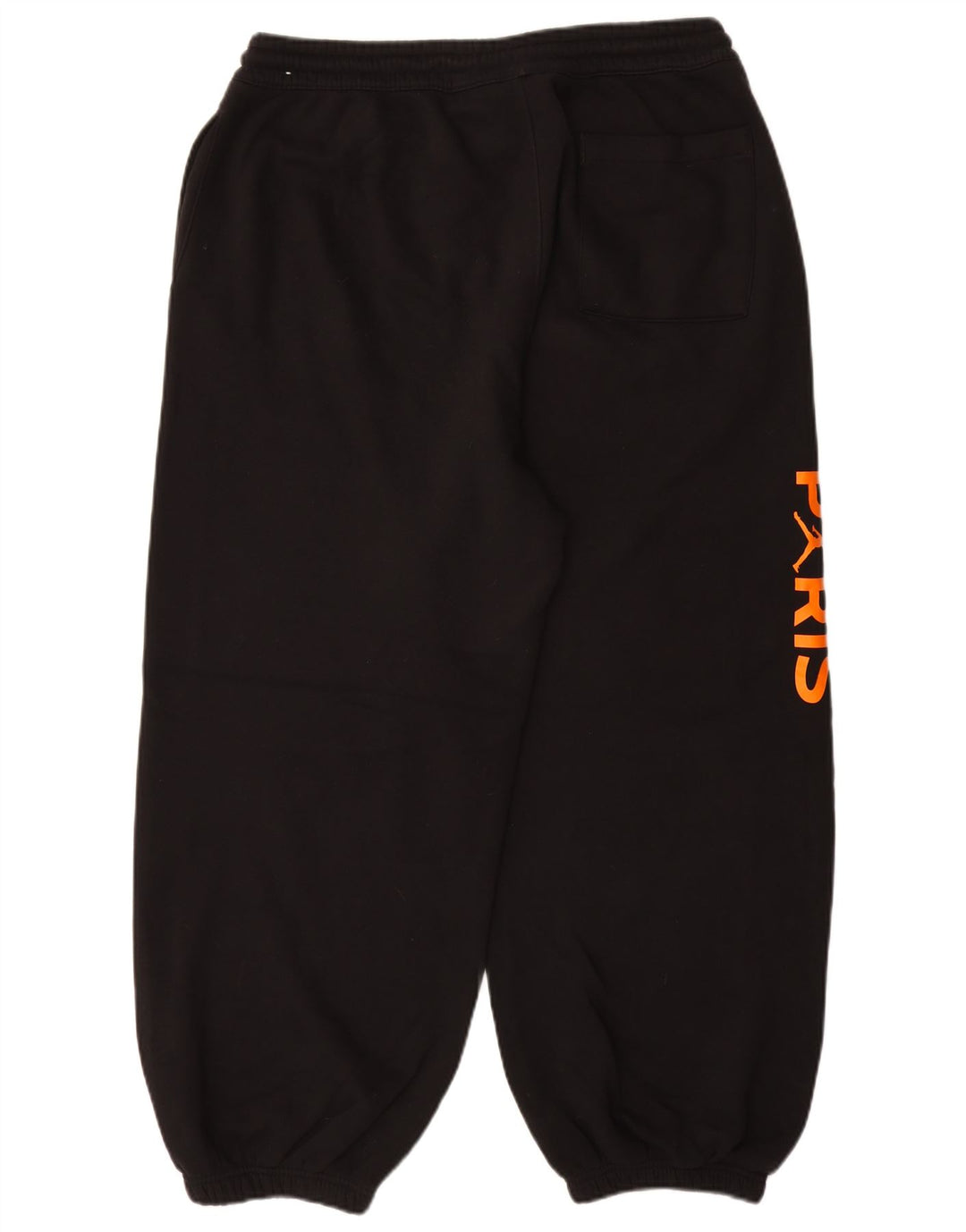 JORDAN Mens Paris Graphic Chándal Pantalones Joggers Grande Algodón Negro