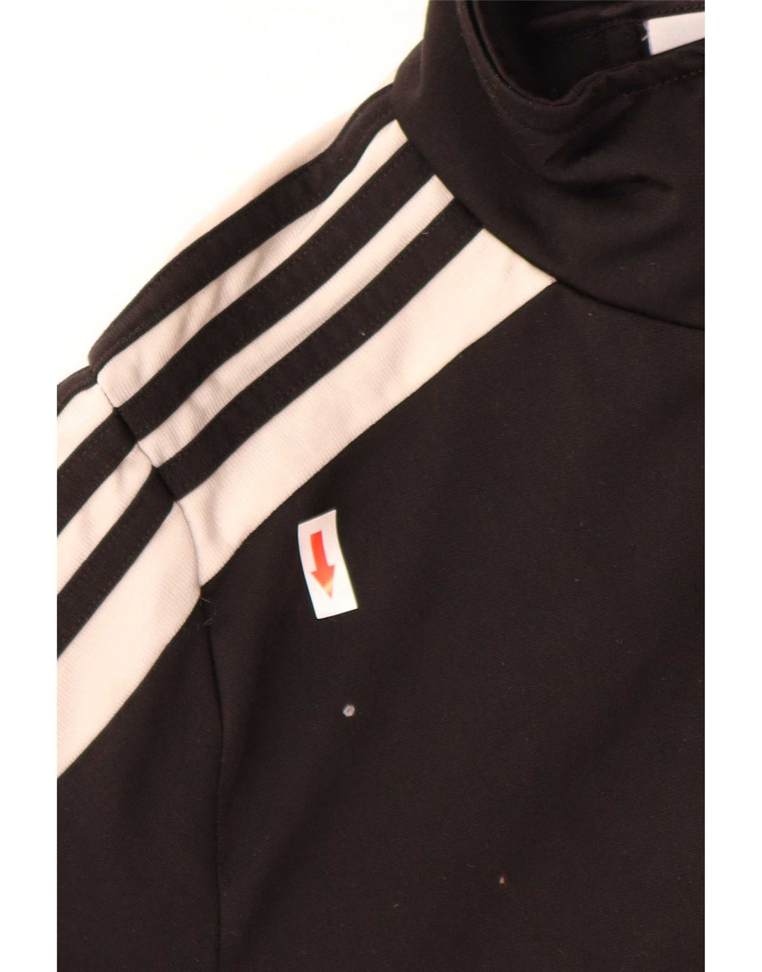 Adidas - Chaqueta de chándal para mujer, talla 40, talla mediana, color negro, poliéster