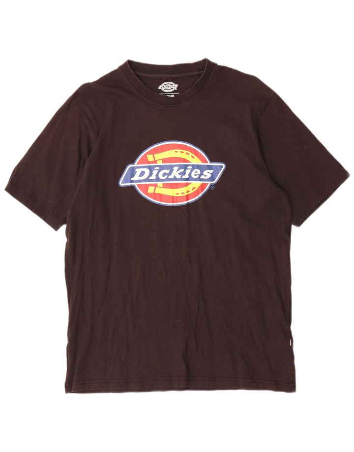 Dickies - Camiseta gráfica para hombre, talla mediana, algodón negro