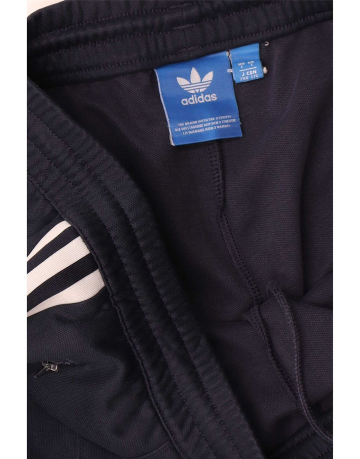 Pantalón De Chándal Adidas Hombre Grande Azul Marino Poliéster