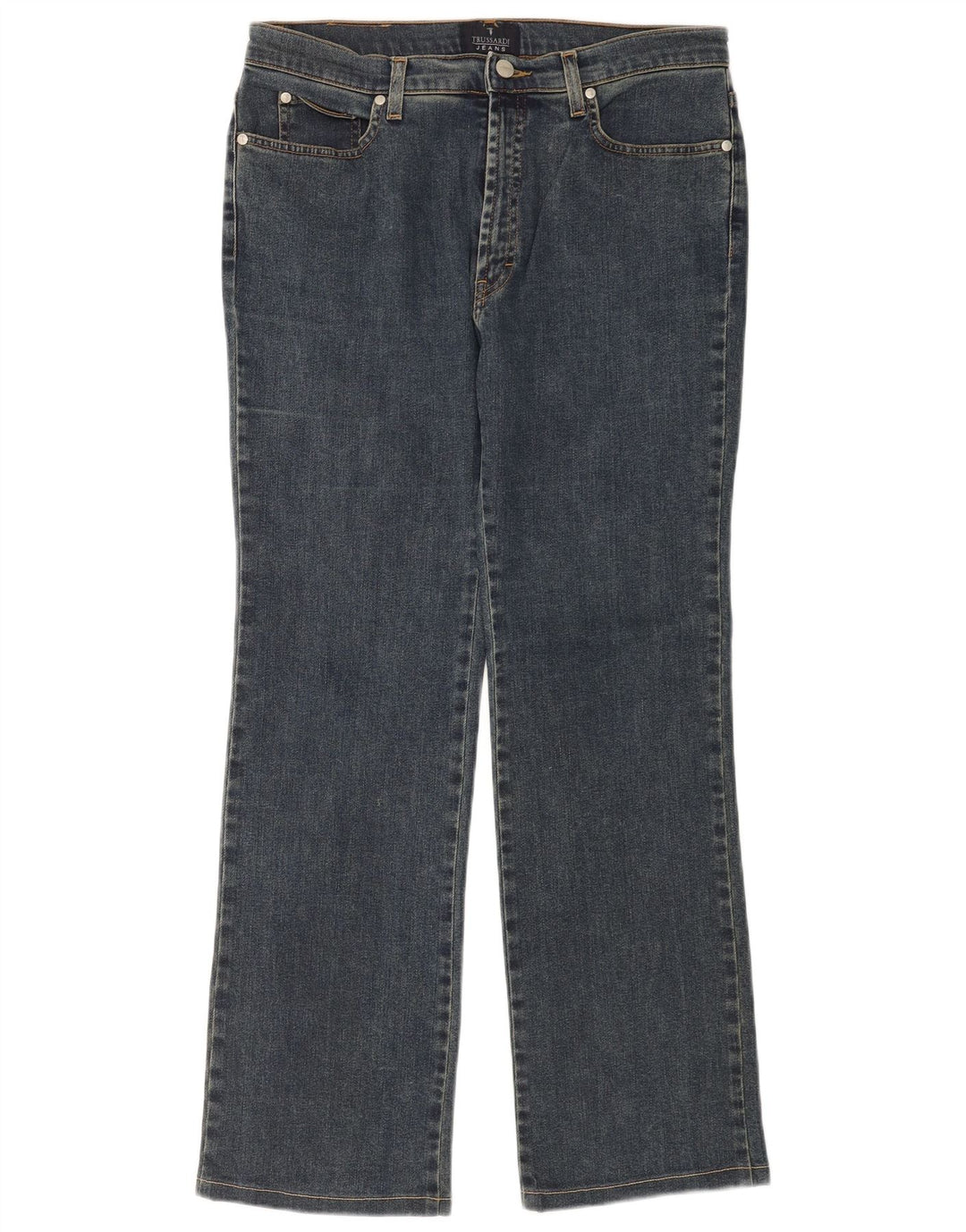 Vaqueros Bootcut Mujer Trussardi W32 L30 Algodón Azul