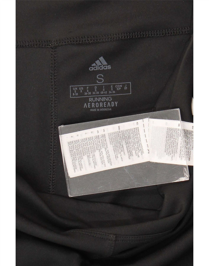 Adidas Leggings Aeroready para mujer Reino Unido 8/10 Pequeño Poliéster negro