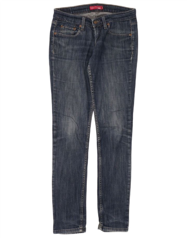 Levi's Jeans ajustados súper bajos 524 para mujer US 5 Medium W30 L32 Algodón azul
