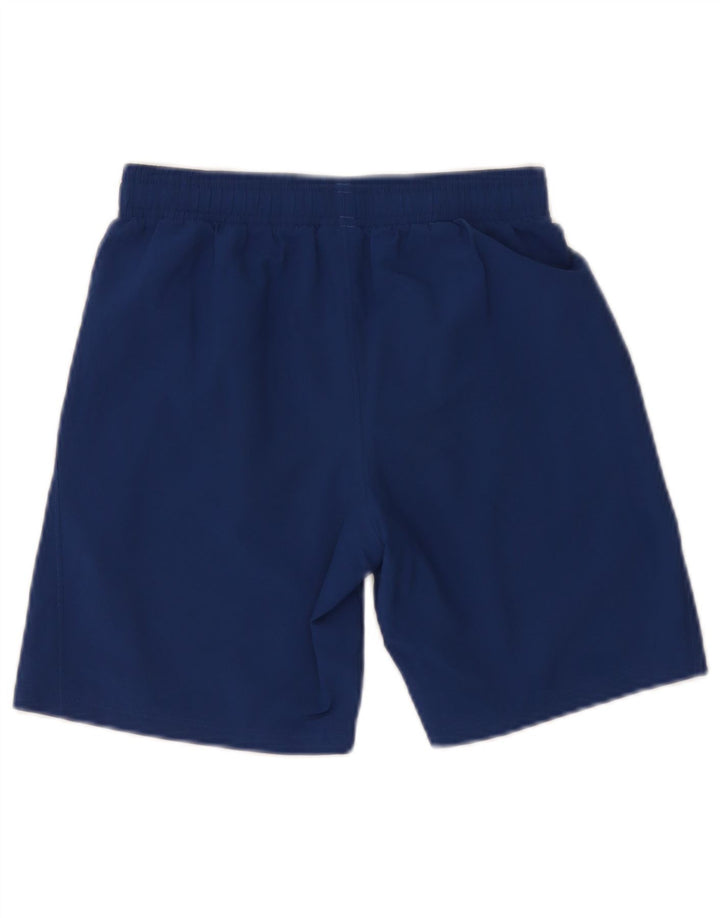 Under Armour Pantalones cortos deportivos para niño 9-10 años Azul medio Poliéster