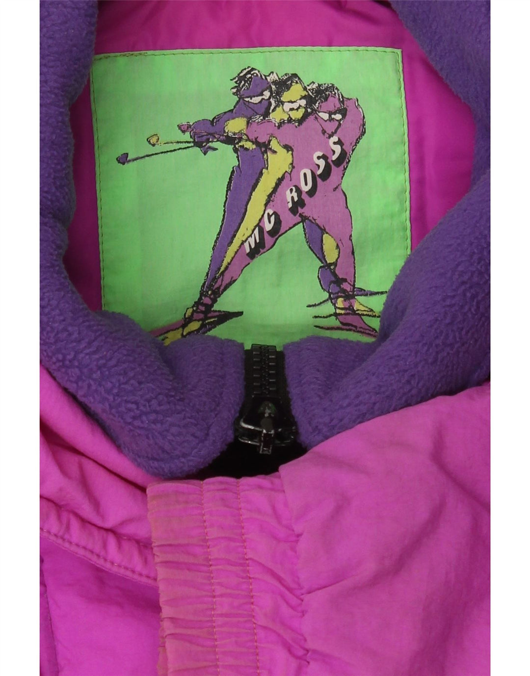 MC Ross Chaqueta de esquí para mujer Reino Unido 40 Grande Rosa Retro