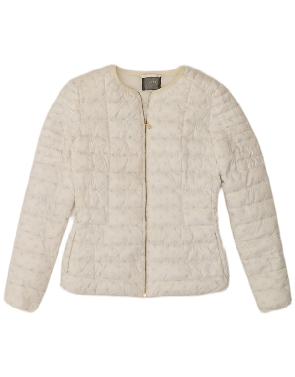 Guess Chaqueta acolchada para mujer UK 6 XS Poliéster con lunares blancos