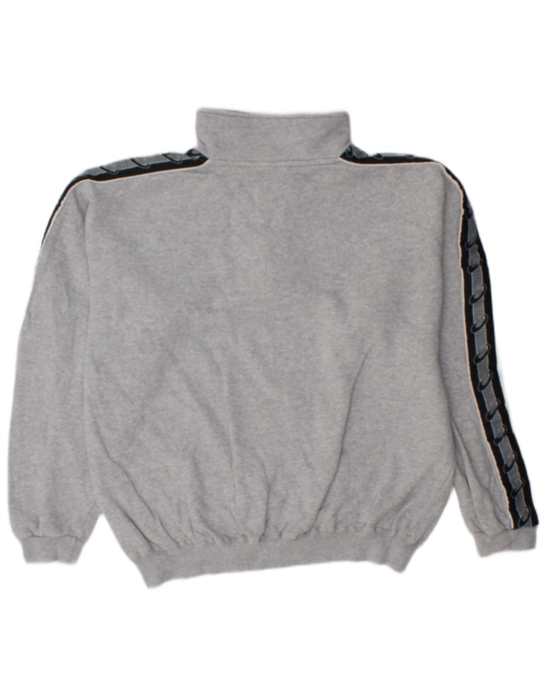 Asics Hombre Loose Fit Graphic Sudadera Jumper Gris Medio Colorblock
