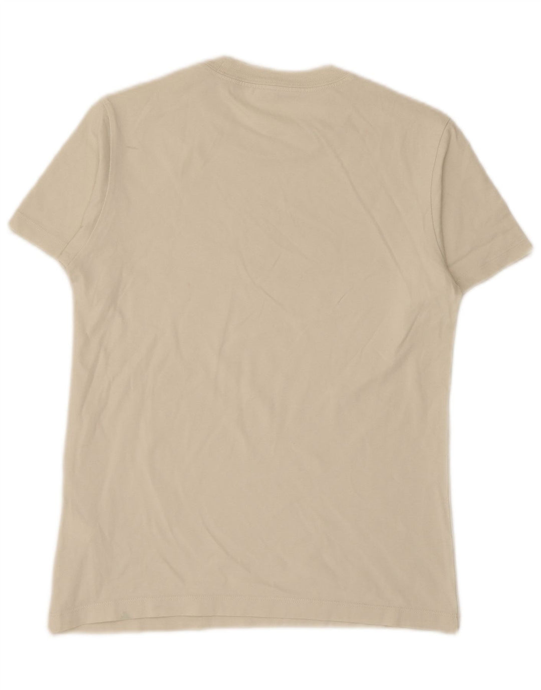 Converse Mujer Camiseta Top UK 12 Medio Beige Algodón