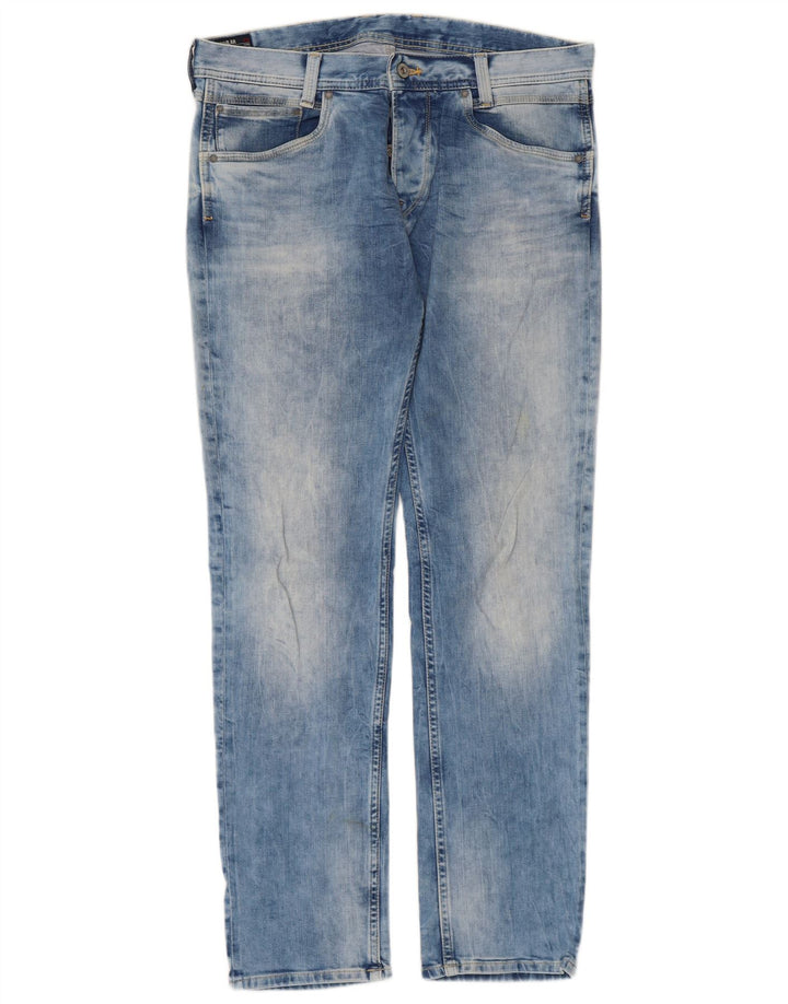 PEPE Jeans Vaqueros Rectos Mujer W33 L32 Azul Algodón