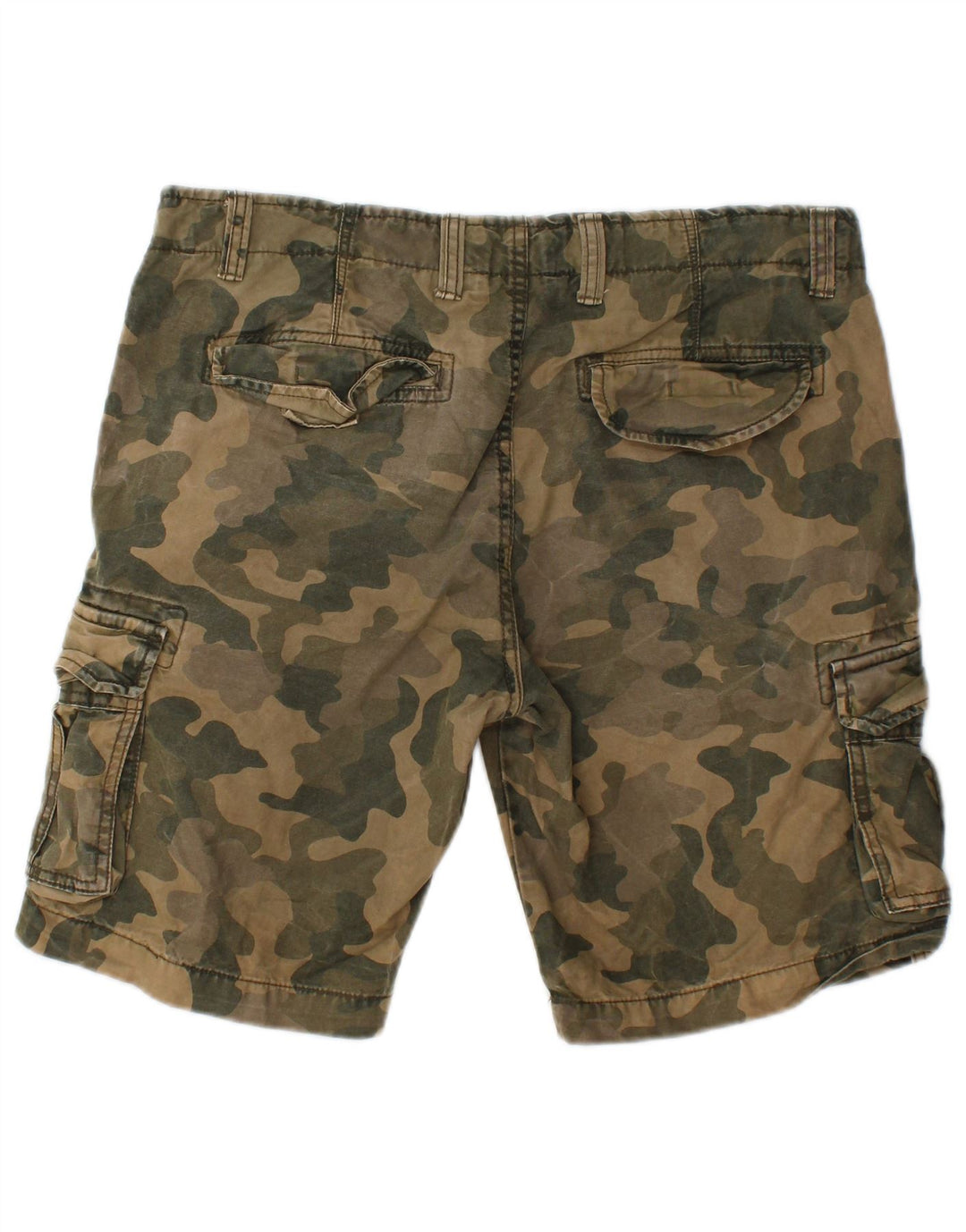 O'NEILL Pantalones cortos cargo para hombre W31 Camuflaje verde medio