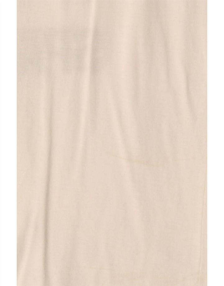 NIKE Michigan State Graphic Camiseta para Mujer UK 12 Medium Off White