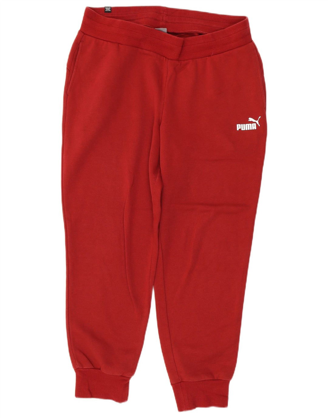 PUMA Pantalones de chándal para hombre Joggers Large Red Cotton