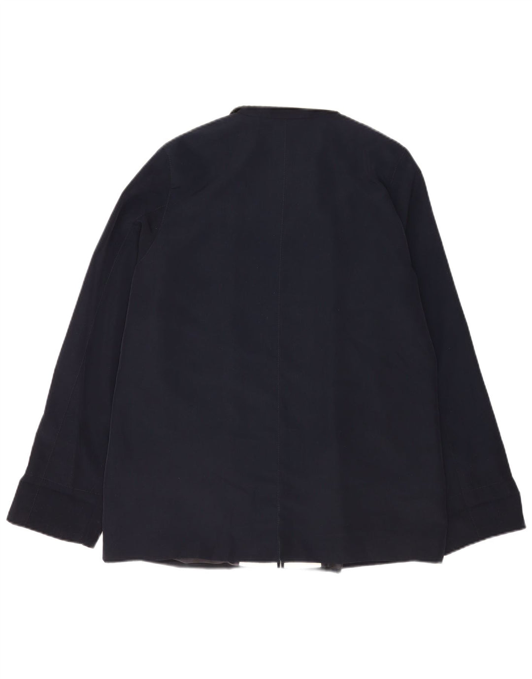 Marks & Spencer Chaqueta Bomber para Mujer UK 40 Grande Poliéster Azul Marino