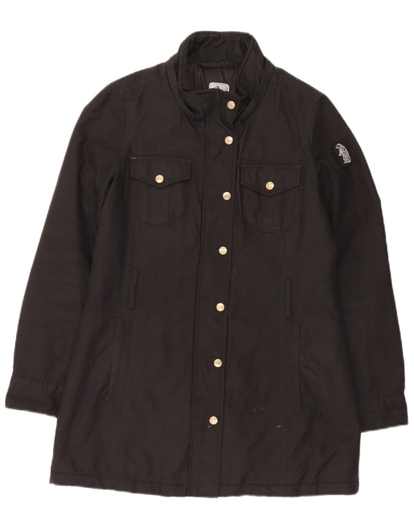 Refrigue Chaqueta utilitaria para mujer UK 44 Mediana Poliéster negro