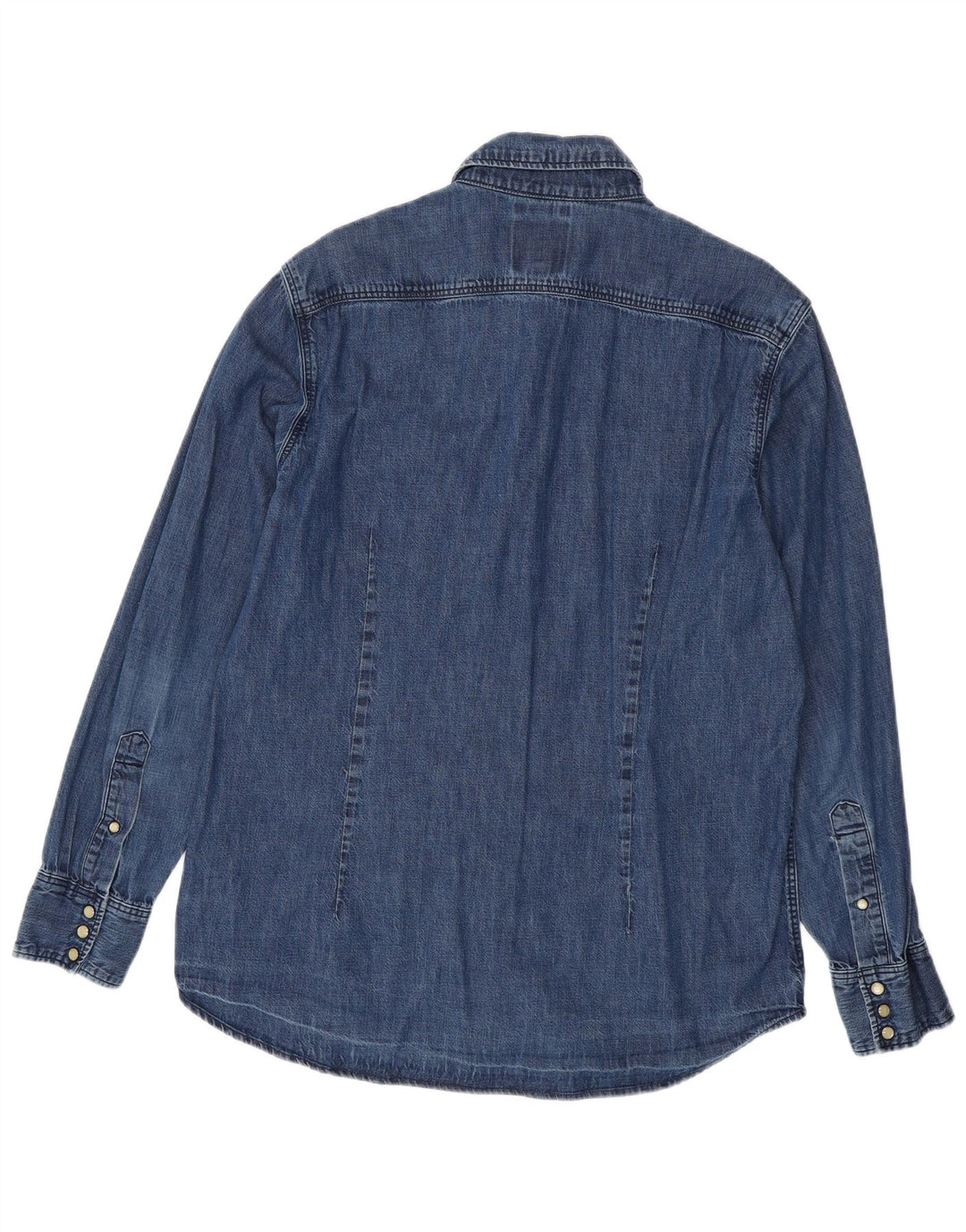 G-STAR Hombre Camisa Vaquera Slim Fit XL Algodón Azul