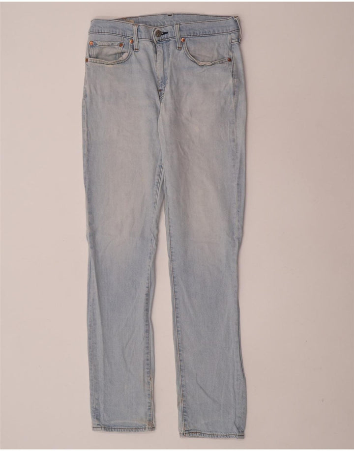 Levi's Hombre 511 Slim Jeans W31 L34 Algodón Azul