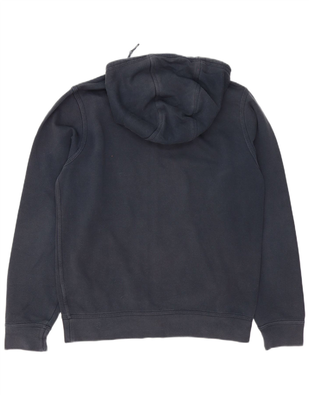 Nike - Sudadera con capucha y cremallera para hombre, algodón, color azul marino mediano