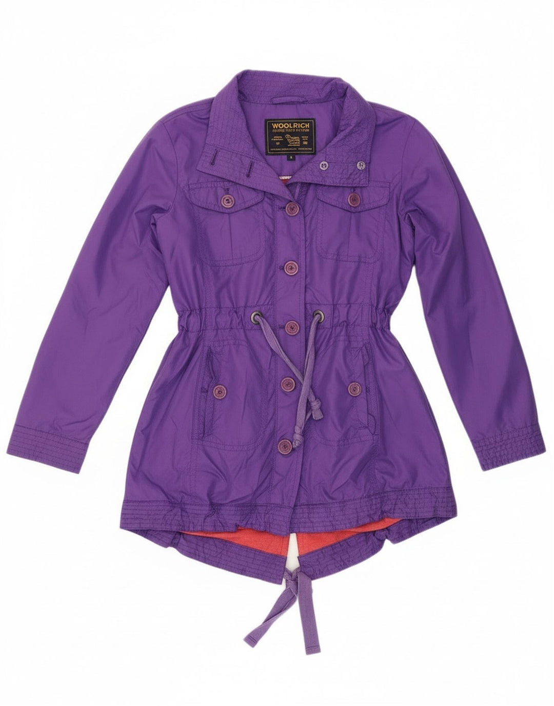Woolrich Parka Niñas 7-8 Años Morado